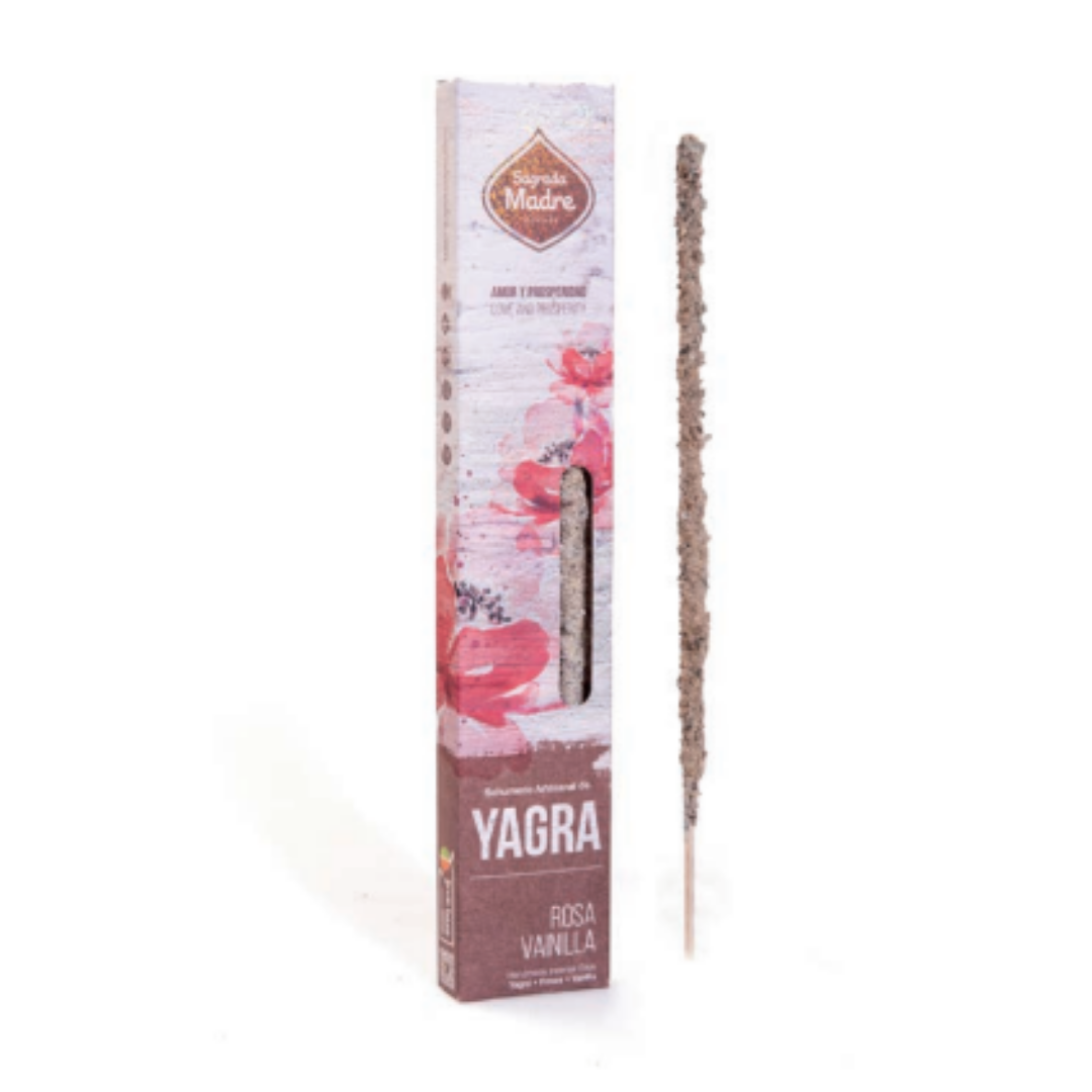 Sahumerio de Yagra Rosa Vainilla