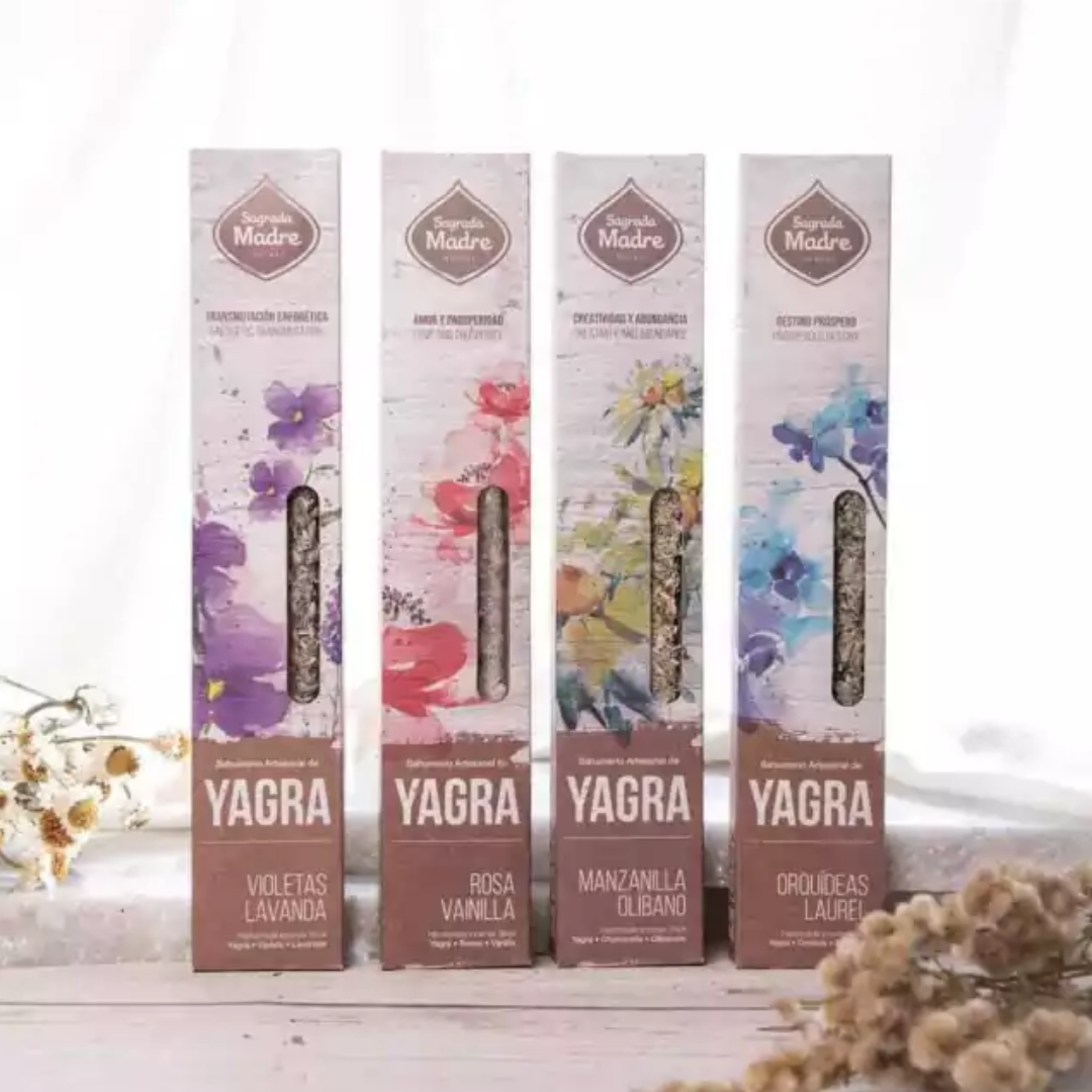 Sahumerio de Yagra Orquídeas y Laurel