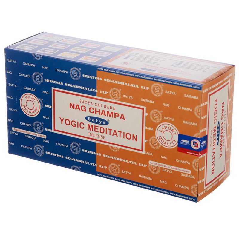 Incienso Duo Nag Champa y Yogic Meditation
