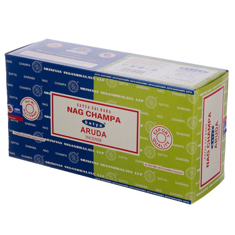 Incienso Duo Nag Champa y Ruda