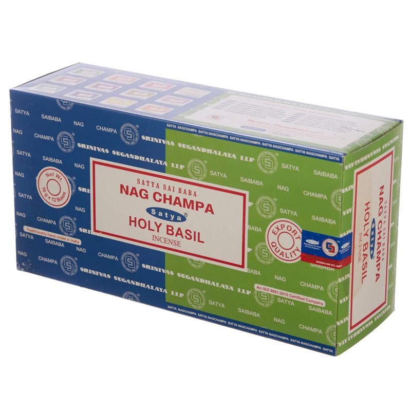 Incienso Duo Nag Champa y Holy Basil