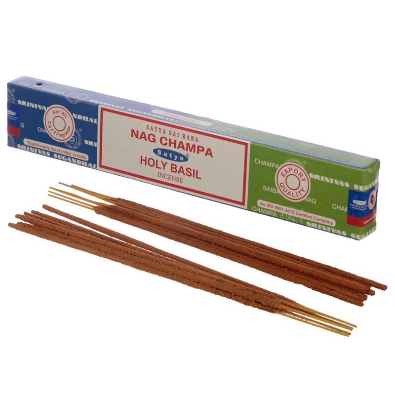 Incienso Duo Nag Champa y Holy Basil