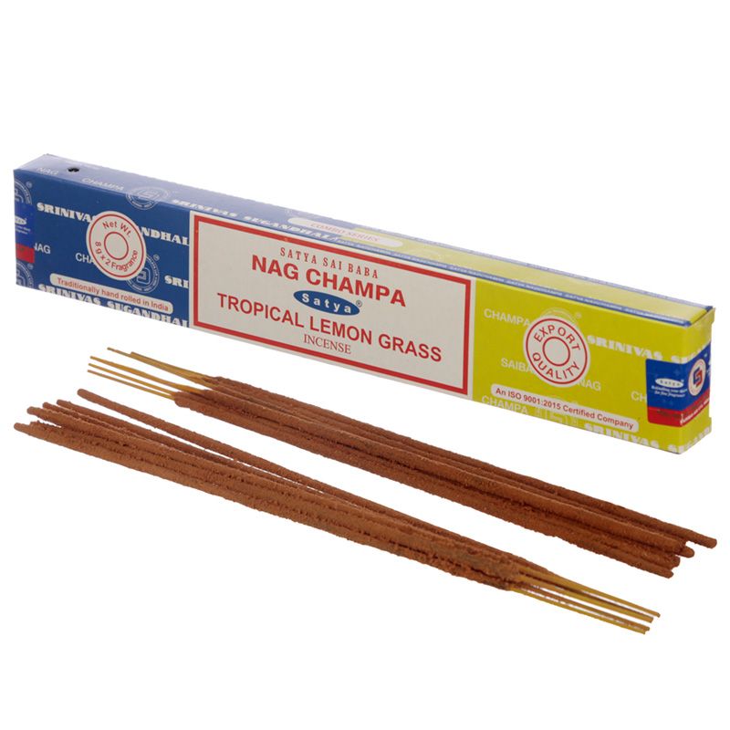 Incienso Duo Nag Champa y Tropical Lemongrass