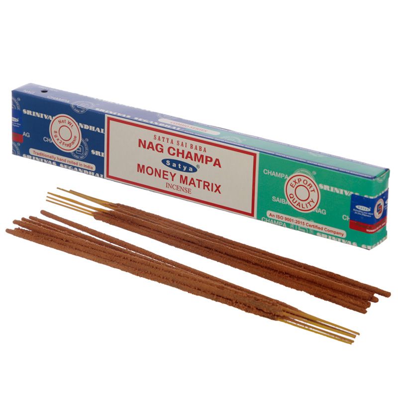 Incienso Duo Nag Champa y Money Matrix