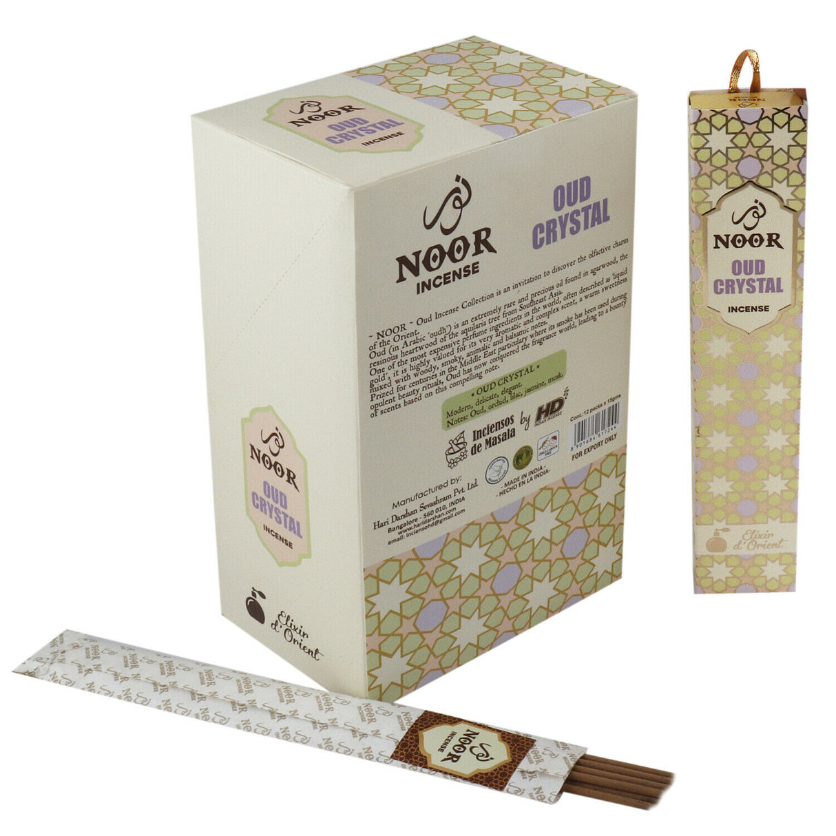 Incienso Oud Crystal