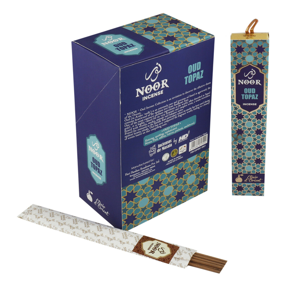 Incienso Oud Topaz