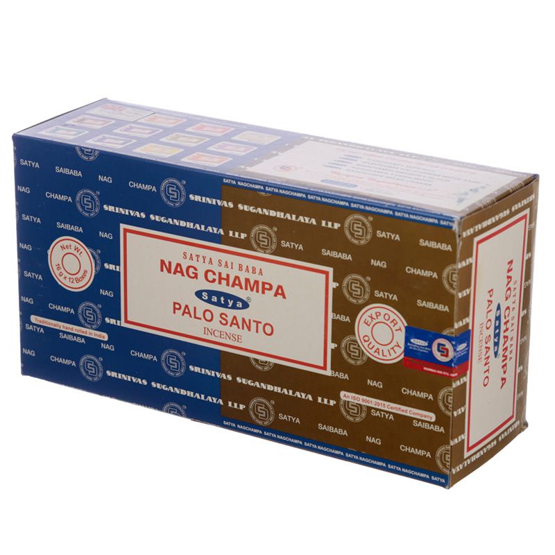 Incienso Duo Nag Champa y Palo Santo