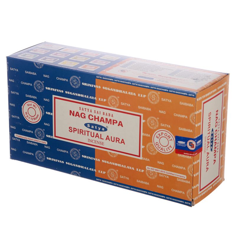 Incienso Duo Nag Champa y Spiritual Aura