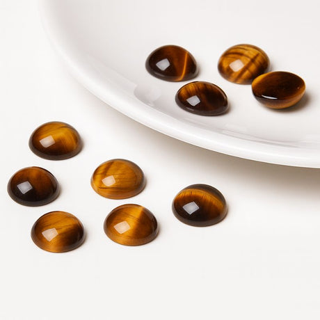 Ombliguera de Piedra 1 cm Ojo de Tigre