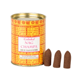 Incienso Cascada Nag Champa Amarillo 24Conos