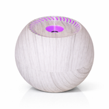 Humidificador Esfera Fan White Wood 130 mL
