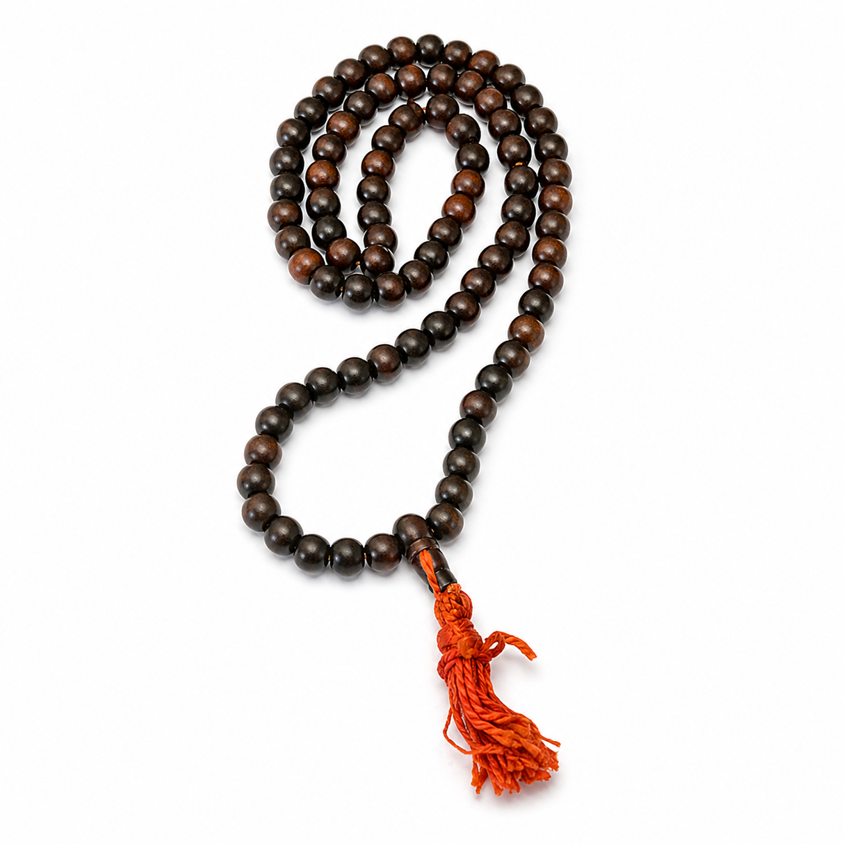 Japa Mala Clásico Marrón Oscuro 8mm
