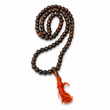 Japa Mala Clásico Marrón Oscuro 8mm