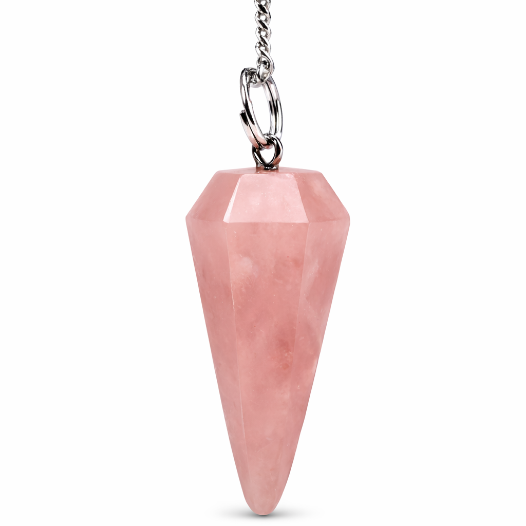 Péndulo Cuarzo Rosa