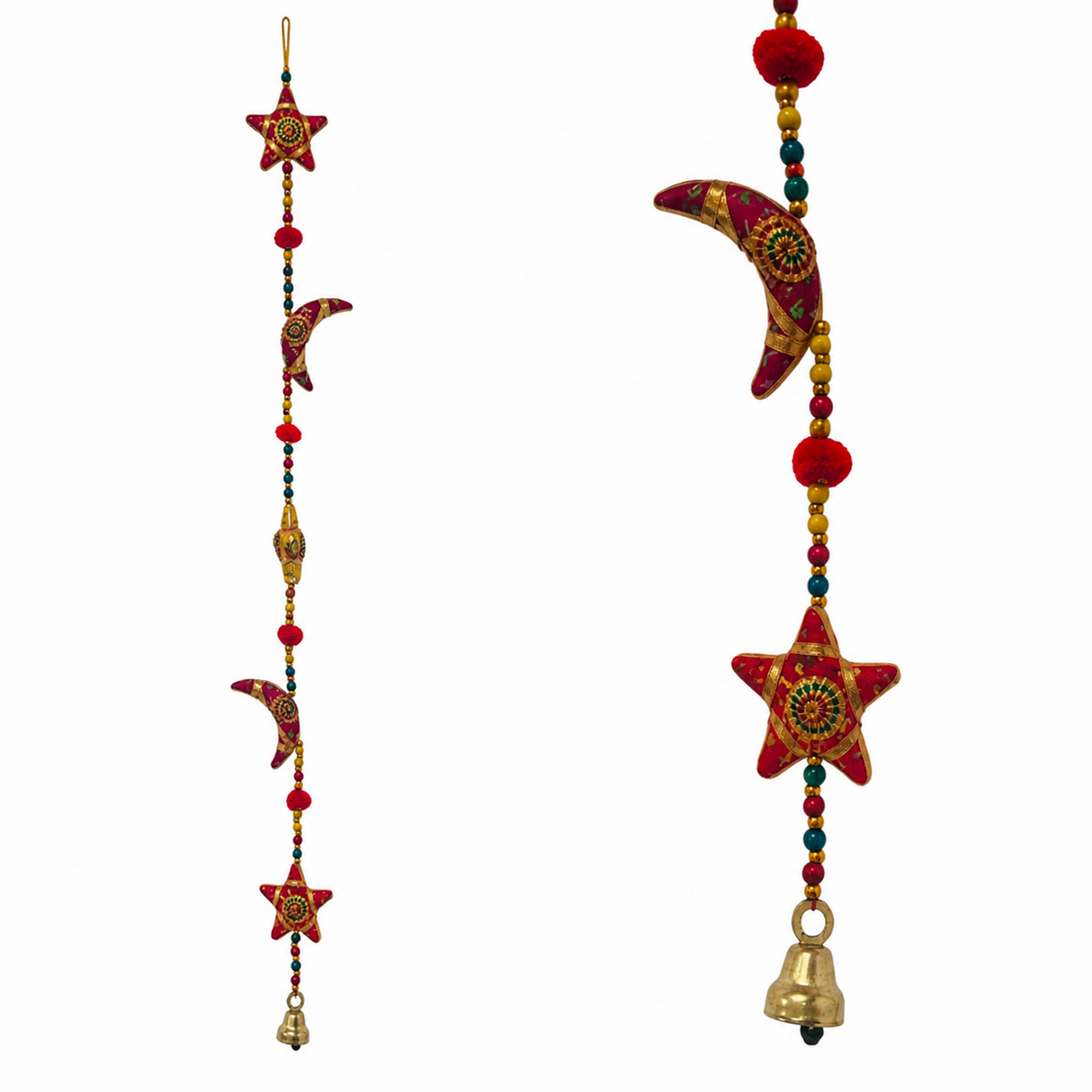 Colgante Luna y Estrella