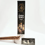 Incienso con Piedras de Cuarzo Blanco