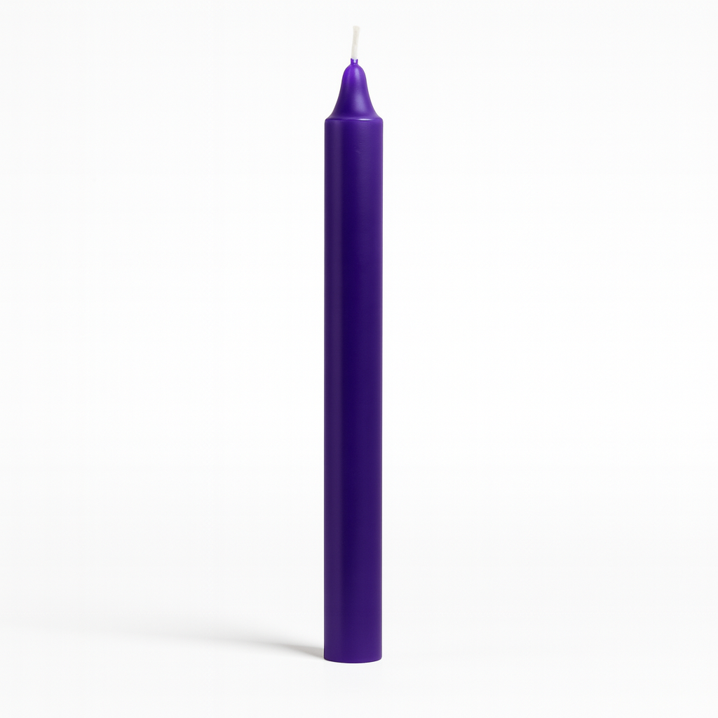 Vela Lisa Morado 10u