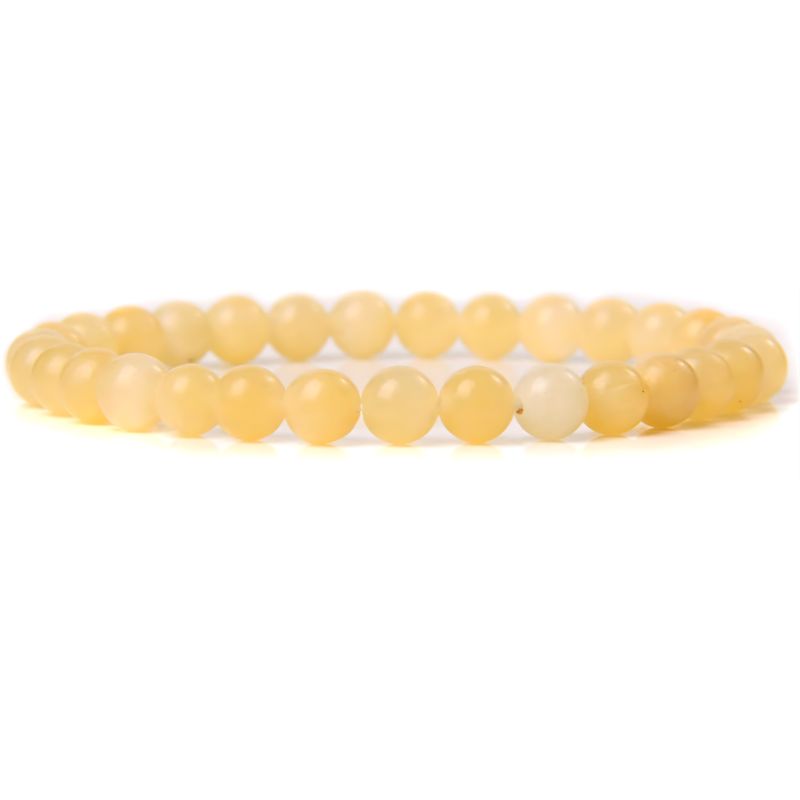 Pulsera Calcita Amarilla 6mm