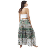 Pantalon Palazzo Aditi Verde