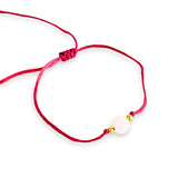 Pulsera de Hilo Ajustable con Piedra Preciosa
