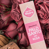 Sahumerio Palo Santo con Rosas