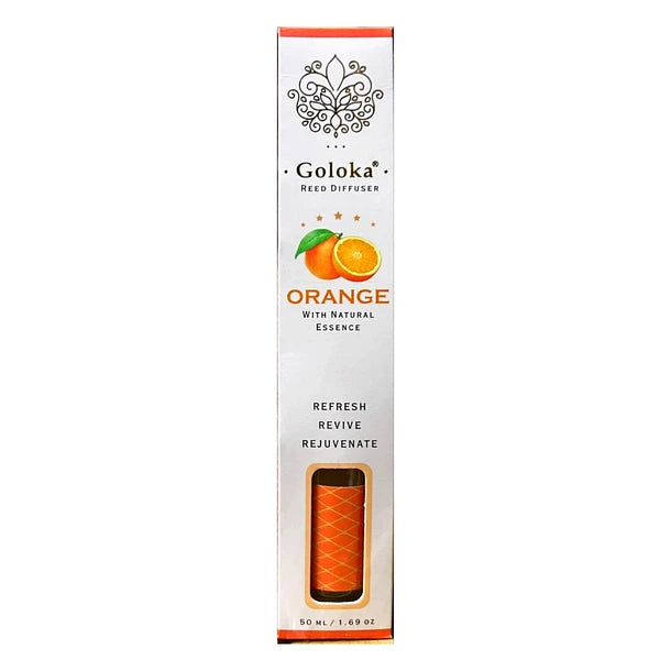 Difusor Aromatico de Varilla Naranja - Goloka