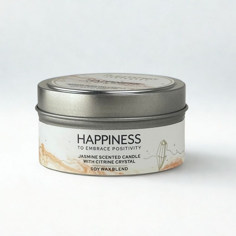 Vela Crystal Energy Felicidad 80gr