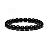 Pulsera Agata Negra 8mm