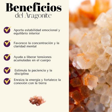 Pulsera Aragonite 8mm