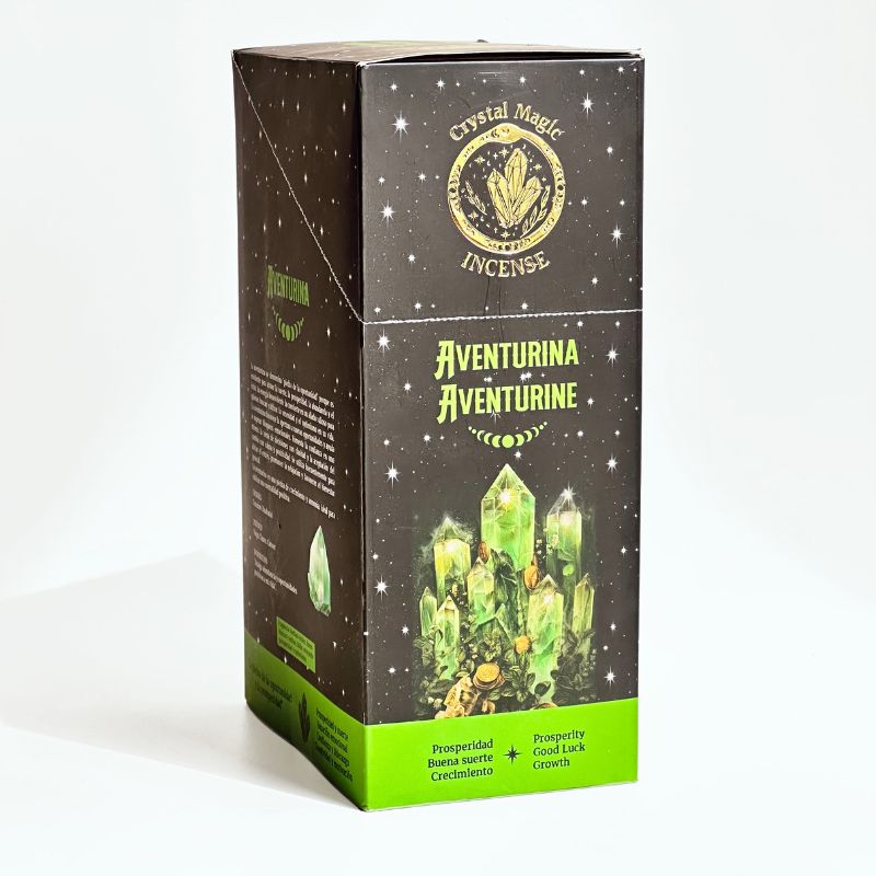 Incienso con Piedras de Aventurina