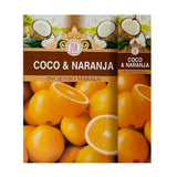 Incienso Natural Coco Naranja