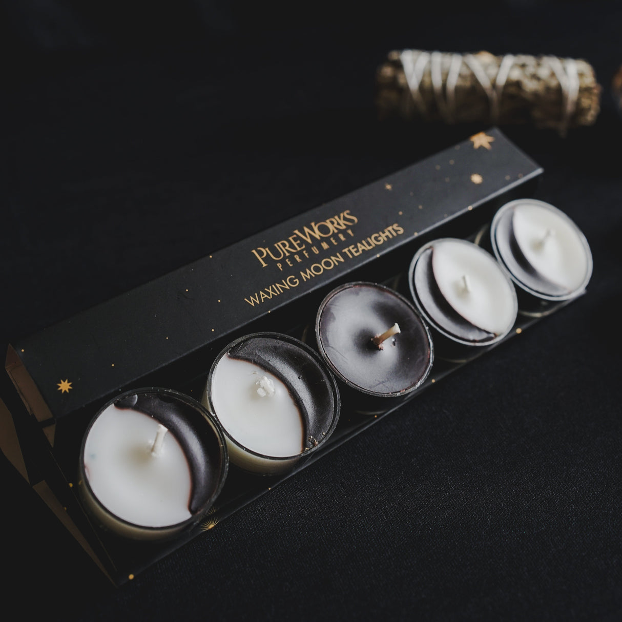 Velas Tealight Fases Lunares - Song Of India