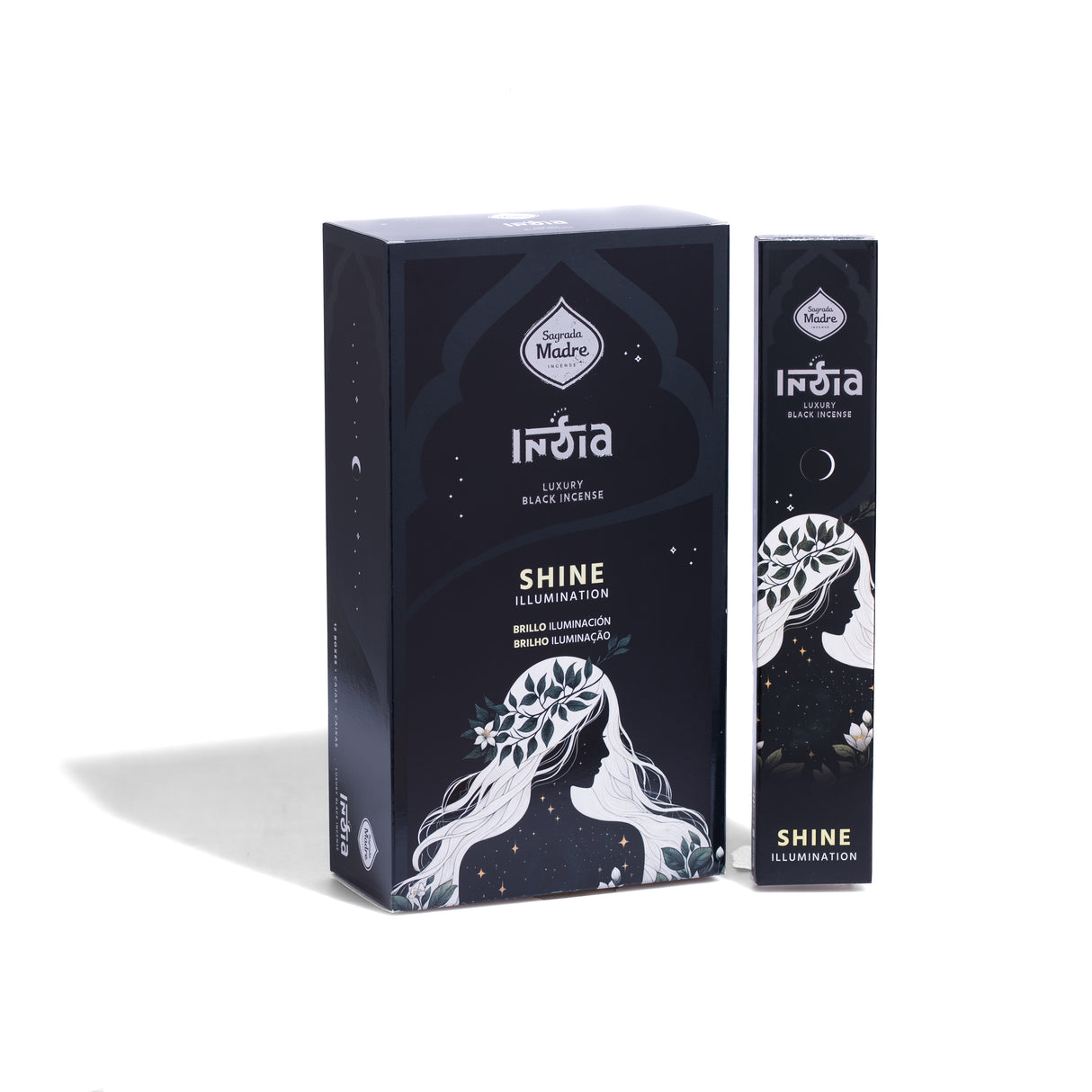Varilla Sahumerio India Black Brillo - Sagrada Madre