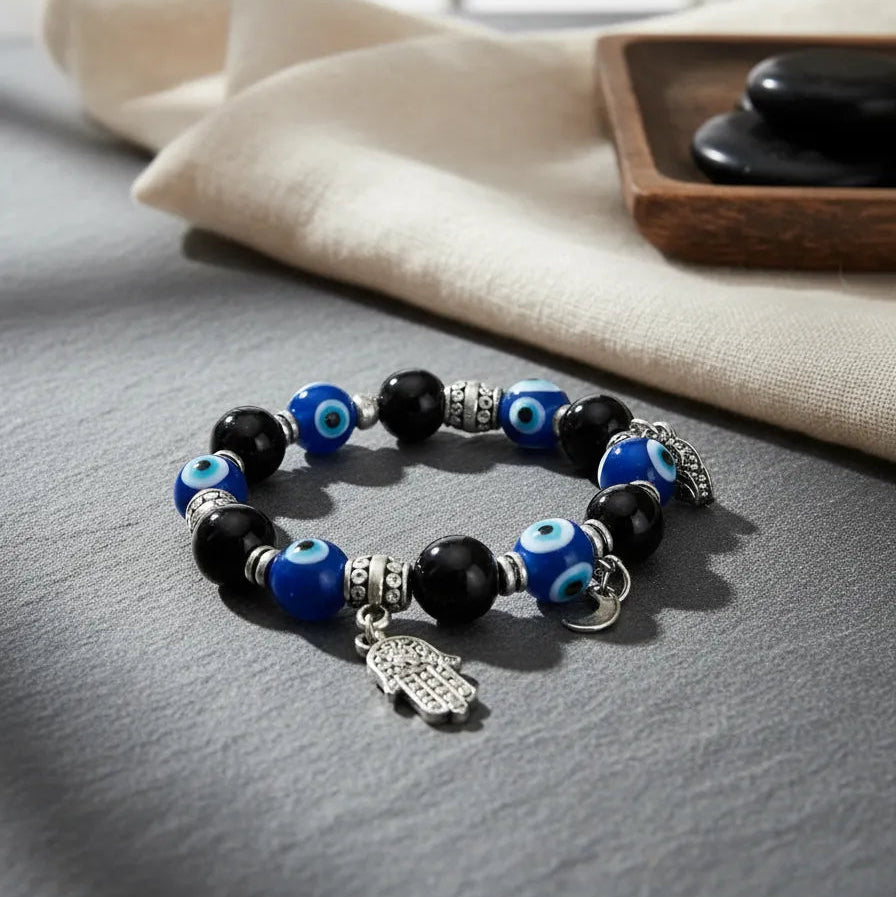 Pulsera Ojo Turco con Charms