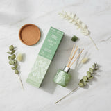 Difusor de Varilla Boho Árbol de la Vida con Piedra Jade