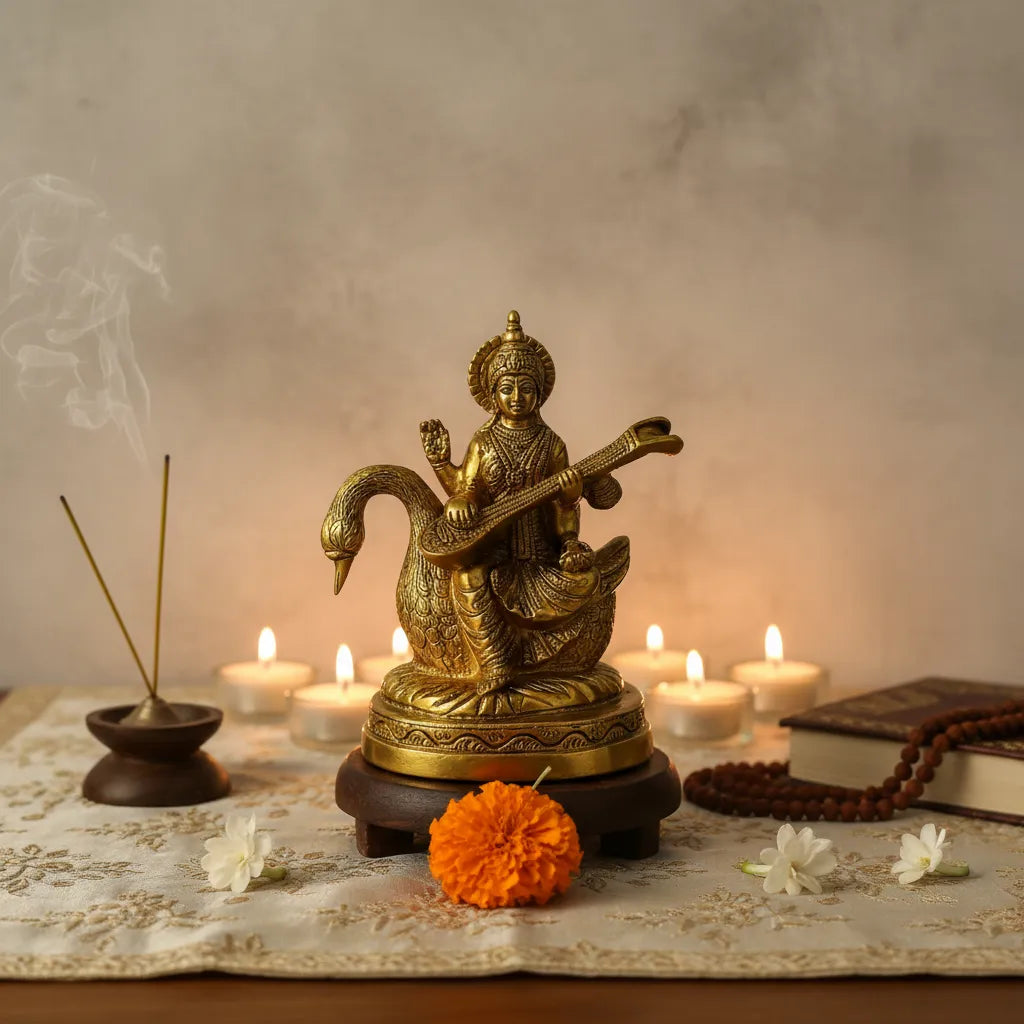 Saraswati Bronce 11 cm