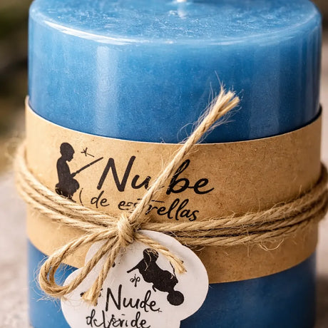 Velón Azul 10 cm