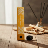 Incienso Palo Santo con Piedra Obsidiana