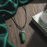 Collar de Punta Aventurina Verde