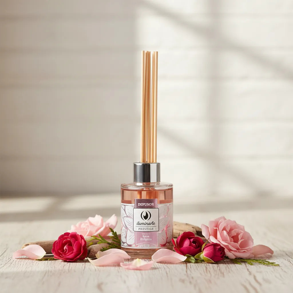 Difusor de Varilla Rosa Búlgara 125 mL