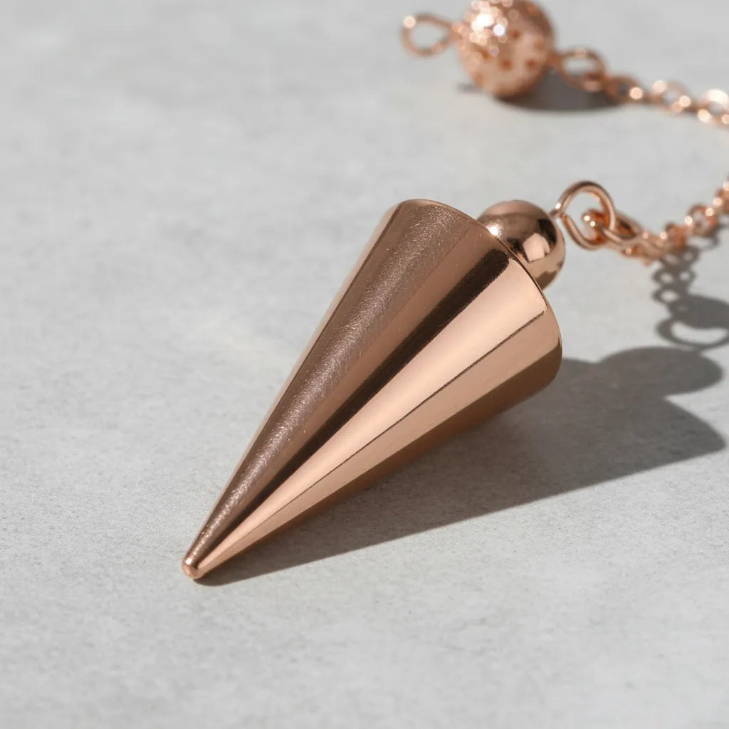 Péndulo Testigo Oro Rosa