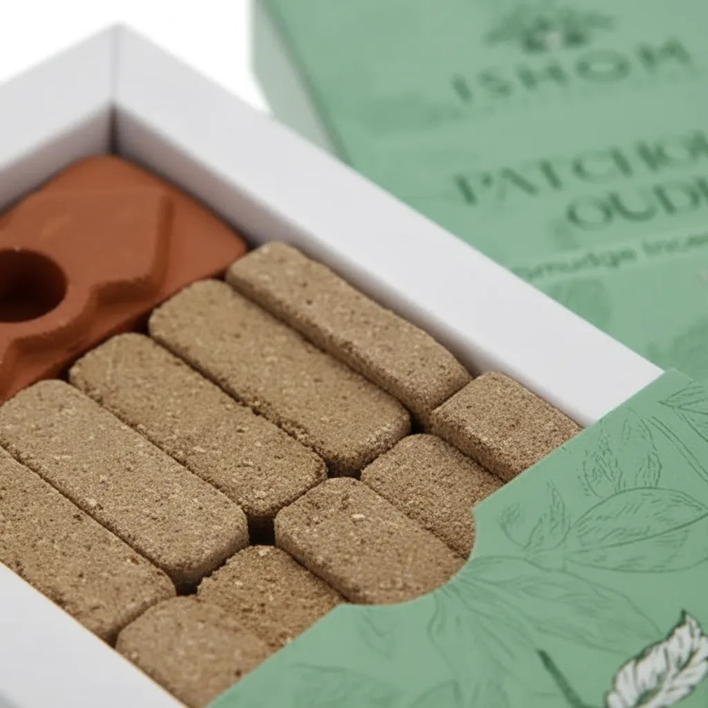 Ladrillos de Incienso Oudh Patchouli