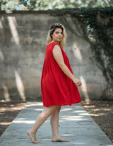 Blusa Vestido Charita Roja