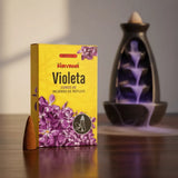 Incienso Cascada Violeta 120 conos