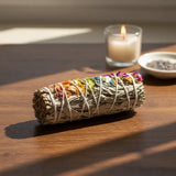 Sahúmo de Salvia Blanca con 7 Chakras Sinuata