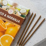 Incienso Coco Naranja