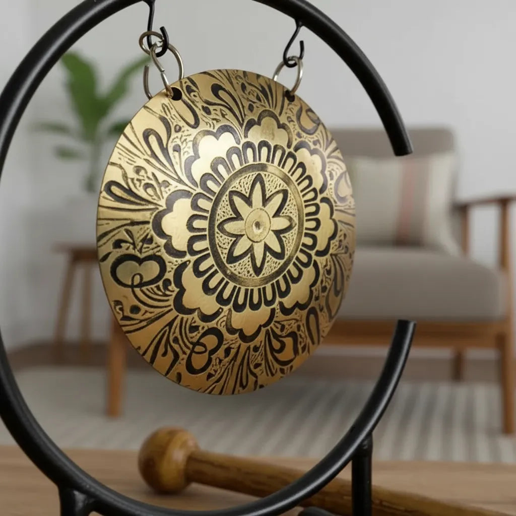 Gong Circular de Escritorio