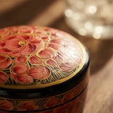 Cajita de Sueños Oval Mini Flor Rosa