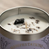 Vela Tarro Lavanda con Turmalina Negra