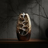 Porta Incienso Cascada Beige Prints